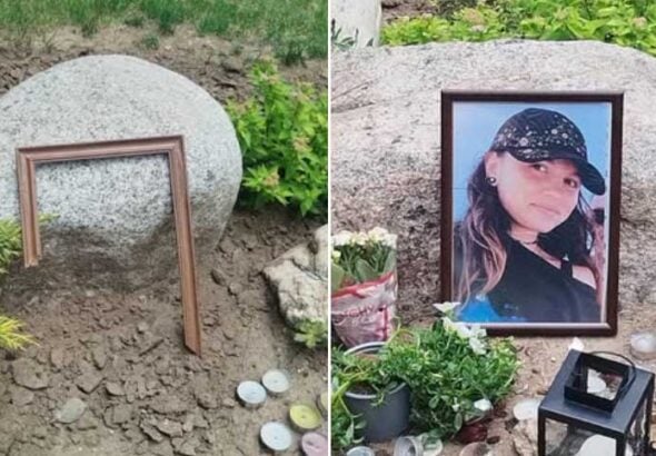 Неизвестни унищожиха рамката със снимката на Ивана