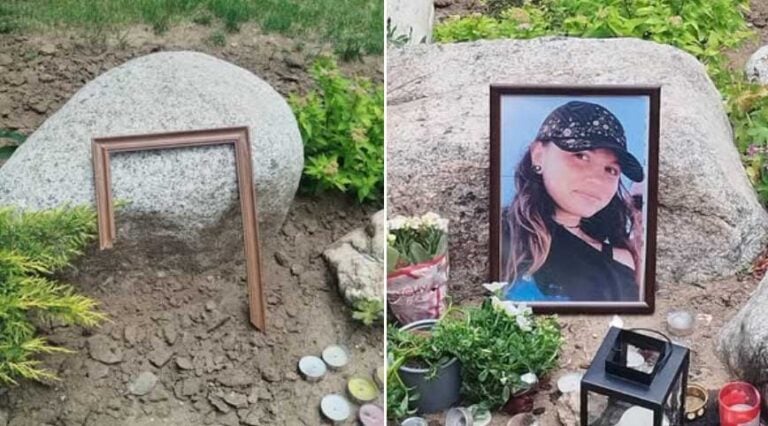Неизвестни унищожиха рамката със снимката на Ивана