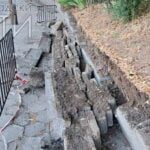 Престъпното безхаберие на община Благоевград: Подпорната стена в кв. „Струмско“ рухна след месец пълно бездействие